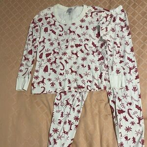 hanna andersson holiday pajama set